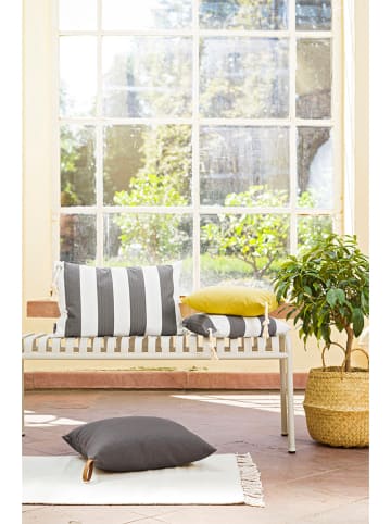 Magma Heimtex Outdoor-Kissenhülle "Santorini" in Anthrazit - (L)40 x (B)40 cm