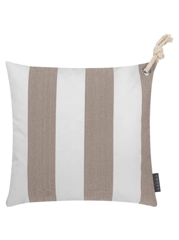 Magma Heimtex Poszewka outdoorowa w kolorze szarobrązowym na poduszkę - 40 x 40 cm