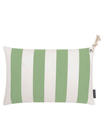 Magma Heimtex Poszewka outdoorowa "Santorini" w kolorze zielonym na poduszkę - 40 x 60 cm