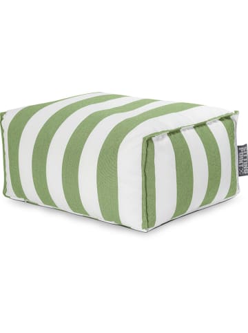 Magma Heimtex Outdoor-Sitzsack "Santorin" in Grün - (B)65 x (H)35 x (T)55 cm