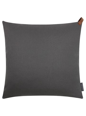 Magma Heimtex Poszewka outdoorowa "Korfu" w kolorze antracytowym na poduszkę - 50 x 50 cm