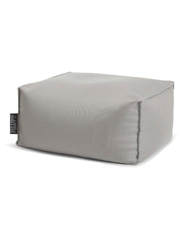 Magma Heimtex Worek outdoorowy "Korfu" w kolorze szarym do siedzenia - 65 x 35 x 55 cm