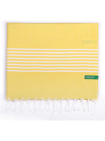 Benetton Fouta geel - (L)165 x (B)80 cm