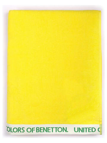 Benetton Strandlaken geel - (L)160 x (B)90 cm