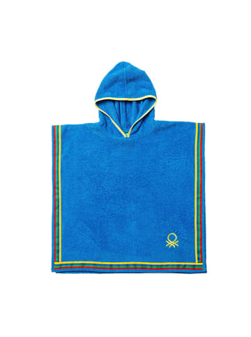 Benetton Badcape blauw