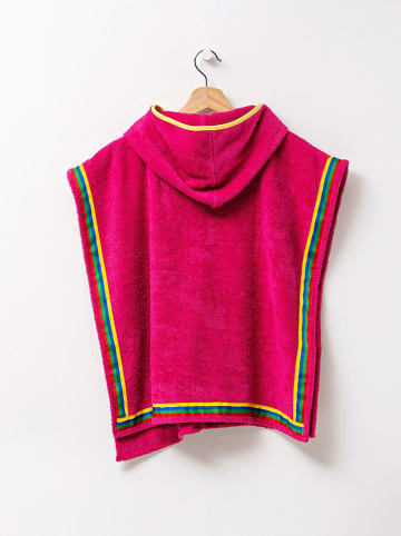Benetton Badcape roze