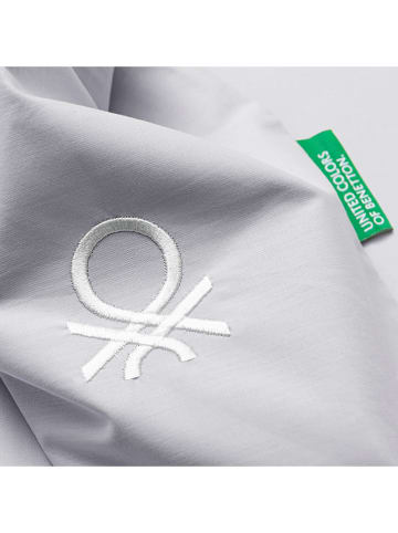 Benetton 2tlg. Bettwäsche-Set in Hellgrau
