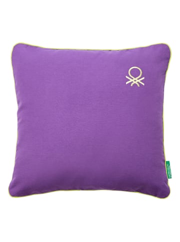 Benetton 2er-Set: Kissen in Lila