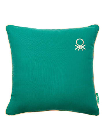 Benetton 2er-Set: Kissen in Petrol