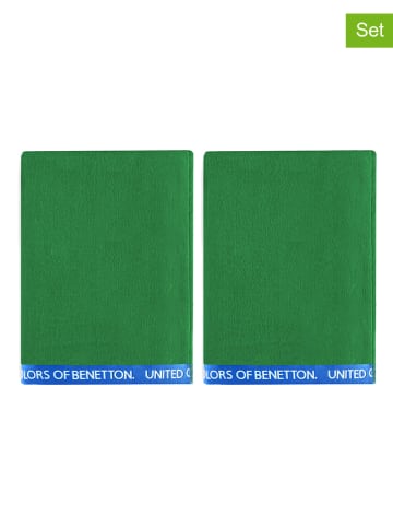 Benetton 2er-Set: Strandtücher in Grün
