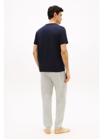 Tommy Hilfiger 3er-Set: Shirts in Khaki/ Weiß/ Dunkelblau