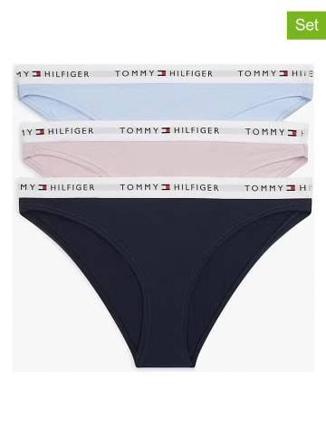 Tommy Hilfiger 3-delige set: slips lichtblauw/lichtroze/donkerblauw