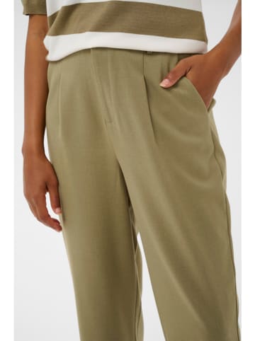 Kaffe Spodnie w kolorze khaki