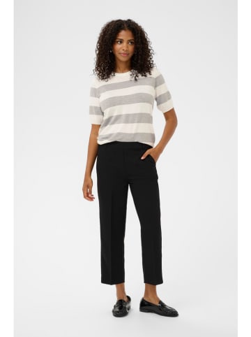 Kaffe Trui crème/grijs