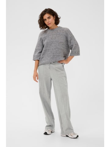 Kaffe Spodnie w kolorze szarym