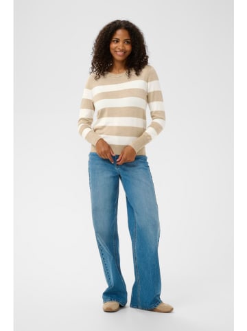 Kaffe Trui beige