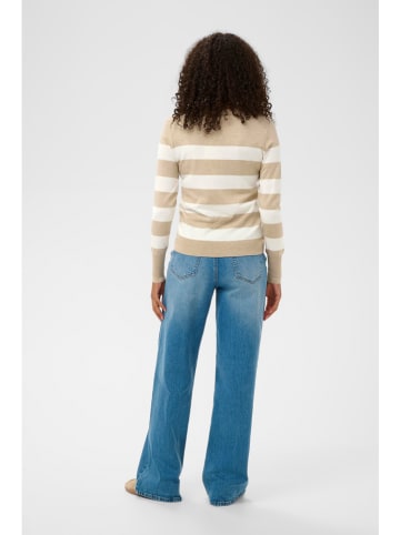 Kaffe Sweter w kolorze beżowym