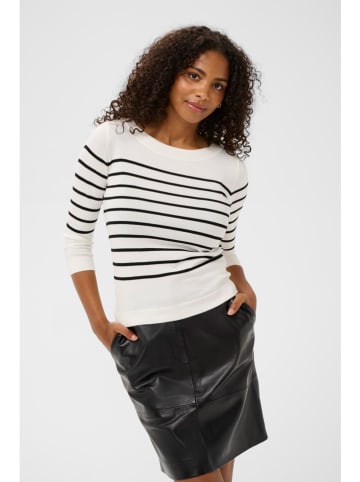 Kaffe Pullover in Creme