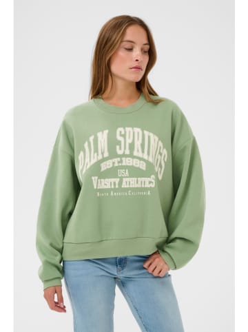 Kaffe Sweatshirt in Grün