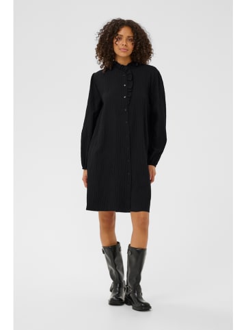 Kaffe Kleid in Schwarz