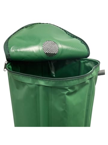 Garden Hero Faltbare Regentonne in Grün - (H)78 x Ø 40 cm
