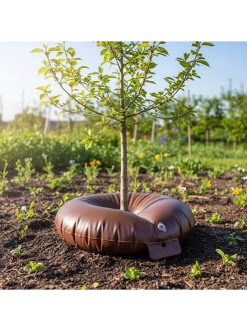Garden Hero Bewässerungsring in Braun - Ø 90 cm