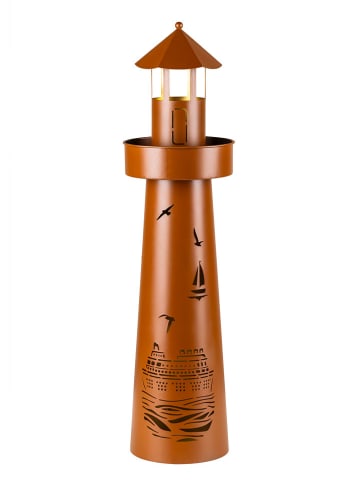 Garden Hero Dekoracja świetlna LED w kolorze miedzianym - wys. 80 x Ø 20 cm