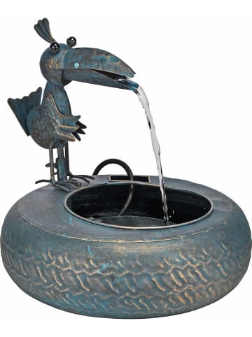 Garden Hero Zierbrunnen in Grau - (B)34 x (H)33 x (T)30 cm