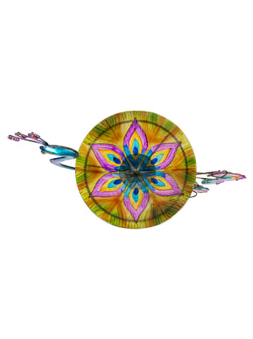 Garden Hero Gartendekoration in Hellbraun/ Hellblau - (H)116 cm