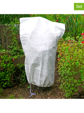 Garden Hero 2er-Set: Pflanzenschutzvliese in Weiß - (B)120 x (H)180 cm