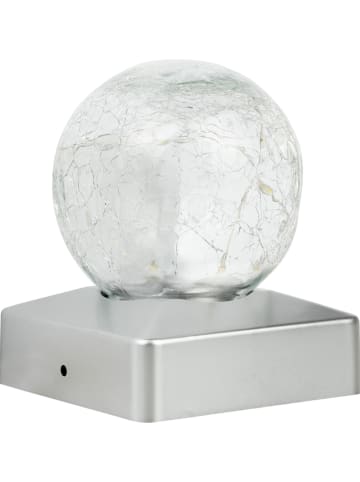 Garden Hero LED-Solar-Zaunleuchte in Warmweiß - (B)10,5 x (H)12,5 x (T)10,5 cm