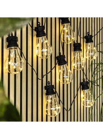 Garden Hero LED-Solar-Lichterkette in Schwarz - (L)380 cm