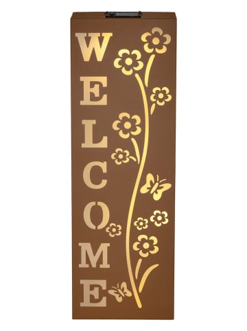 Garden Hero Solar-Dekoleuchte in Braun - (B)20 x (H)61,5 x (T)5 cm