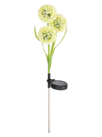 Garden Hero LED-solar tuinsteker "Flower" groen/geel - (H)72 cm
