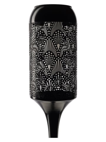 Garden Hero Solarna lampa ogrodowa LED w kolorze czarnym na trzonku