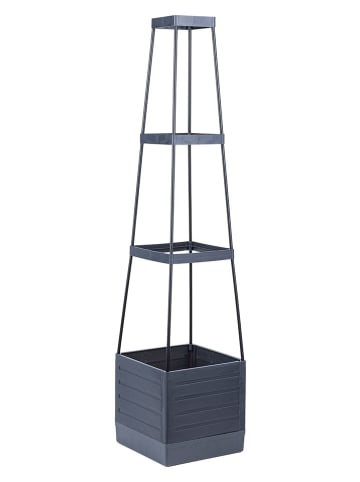 Garden Hero Wieża w kolorze antracytowym do sadzenia roślin - 25 x 115 x 25 cm