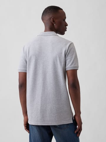 GAP Poloshirt in Grau