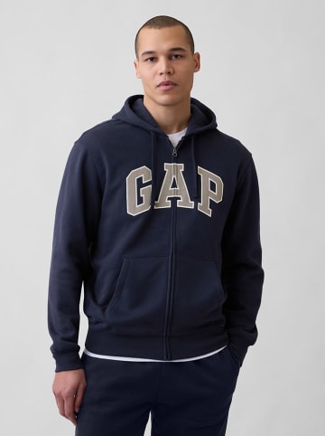 GAP Sweatjacke in Dunkelblau
