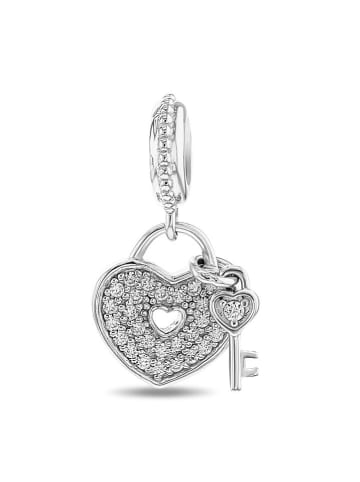 CHARM'S Zilveren hanger met edelstenen