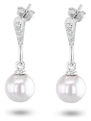 CHARM'S Zilveren oorstekers met edelstenen