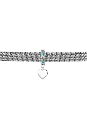 CHARM'S Zilveren hanger met edelstenen