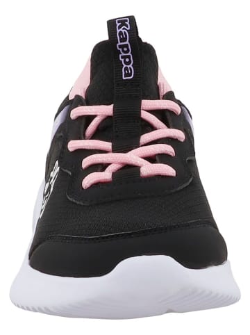 Kappa Leren sneakers "Ortrun" zwart