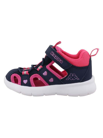 Kappa Enkelsandalen "Oona" donkerblauw/roze