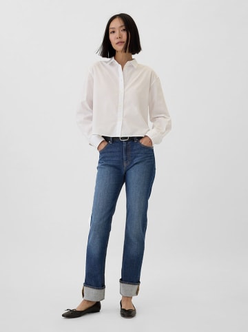 GAP Dżinsy - Straight fit - w kolorze granatowym