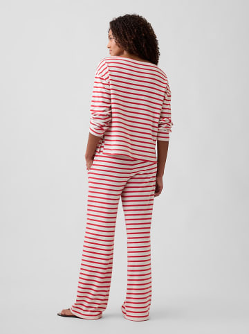 GAP Hose in Rot/ Creme