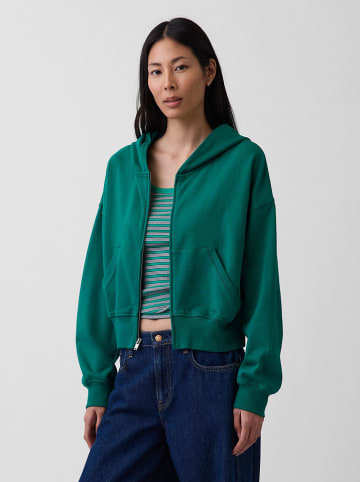GAP Sweatjacke in Grün