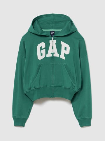 GAP Sweatjacke in Grün