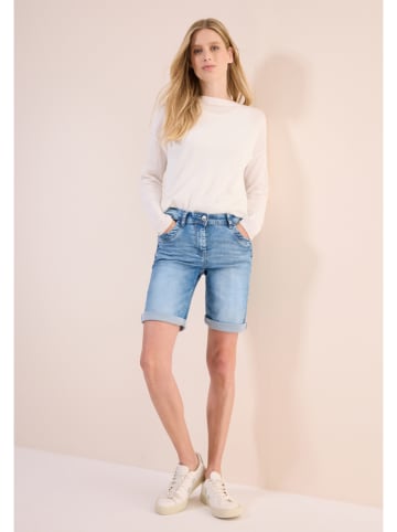 Cecil Jeans-Bermudas in Hellblau