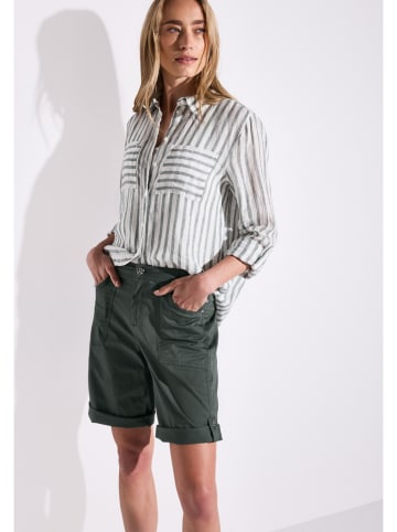 Street One Bermudas in Dunkelgrün