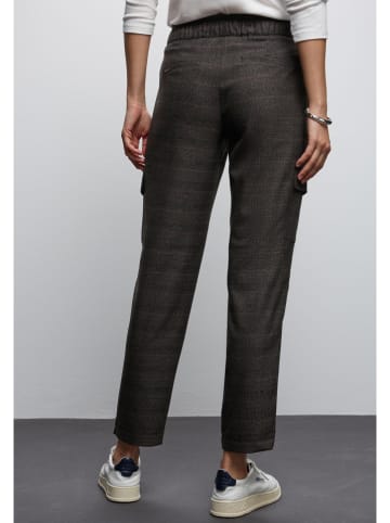 Cecil Cargohose in Schwarz